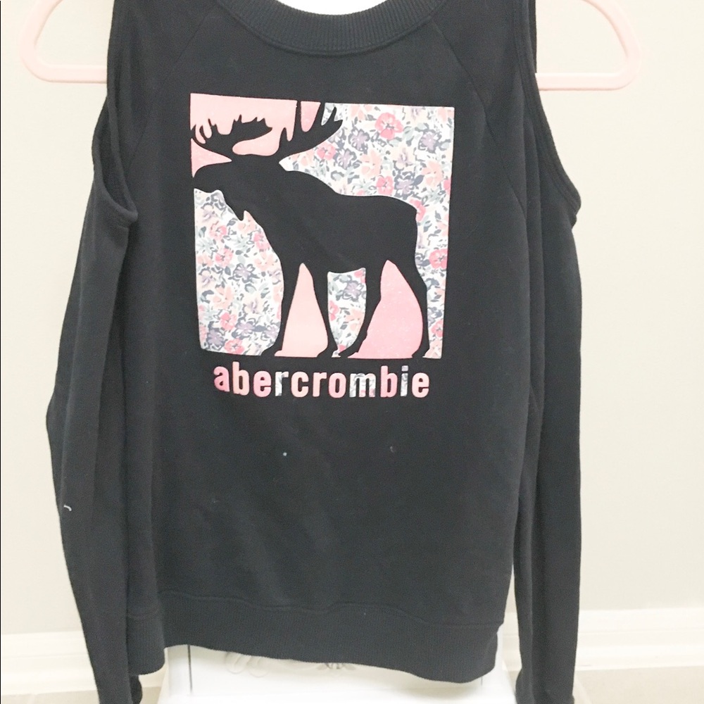 Pink and navy girls shirt